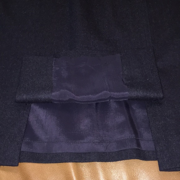Vintage harvé benard skirt 100% wool fully lined size 6 - Picture 16 of 16